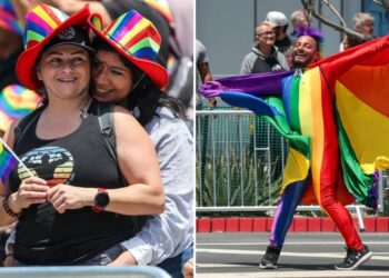 Long Beach Pride parade rages on after festival’s shock cancellation