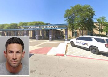 Teacher busted for sex with student in classroom after another student saw them together: cops
