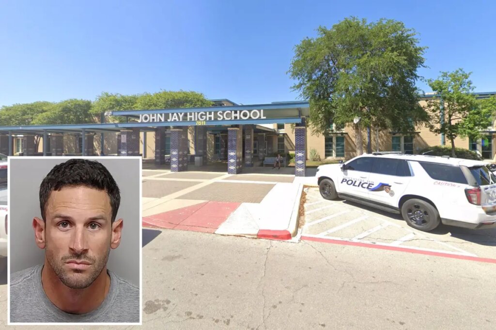 Teacher busted for sex with student in classroom after another student saw them together: cops