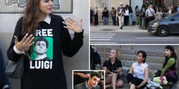 Luigi Mangione fanatics line up outside courthouse before key hearing in murder case