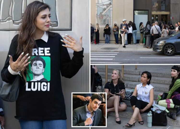 Luigi Mangione fanatics line up outside courthouse before key hearing in murder case