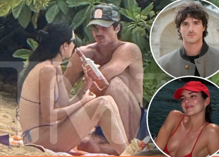 Bikini-clad Kendall Jenner and Jacob Elordi spotted on Hawaii beach date as romance heats up