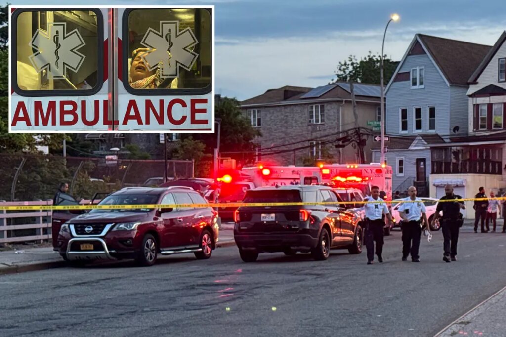 Two kids injured after gunfire shatters windshield of NYC mom’s car: cops