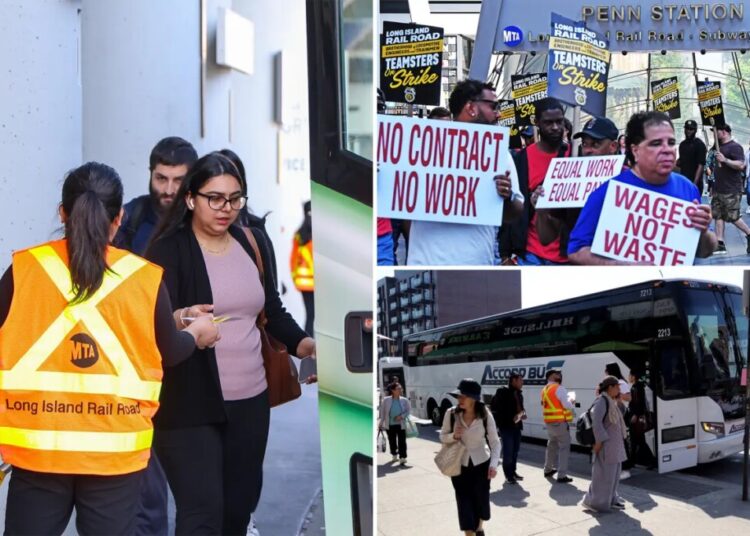 LIRR strike forces NYC workers into ‘nightmare’ travel that adds hours to commute