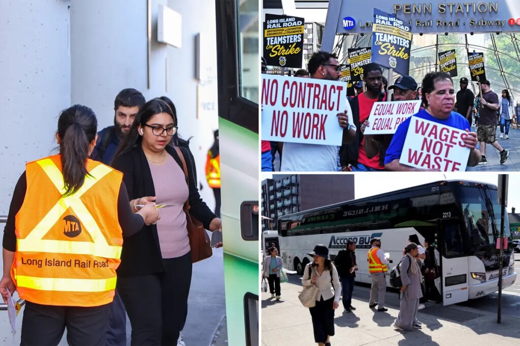 LIRR strike forces NYC workers into ‘nightmare’ travel that adds hours to commute