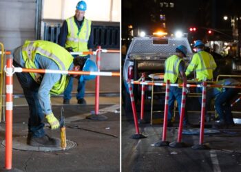 Woman dies after falling into open manhole in Midtown: NYPD