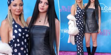 Nicole Richie makes rare appearance with daughter Kate Madden, 18, at ‘Stop! That! Train!’ premiere