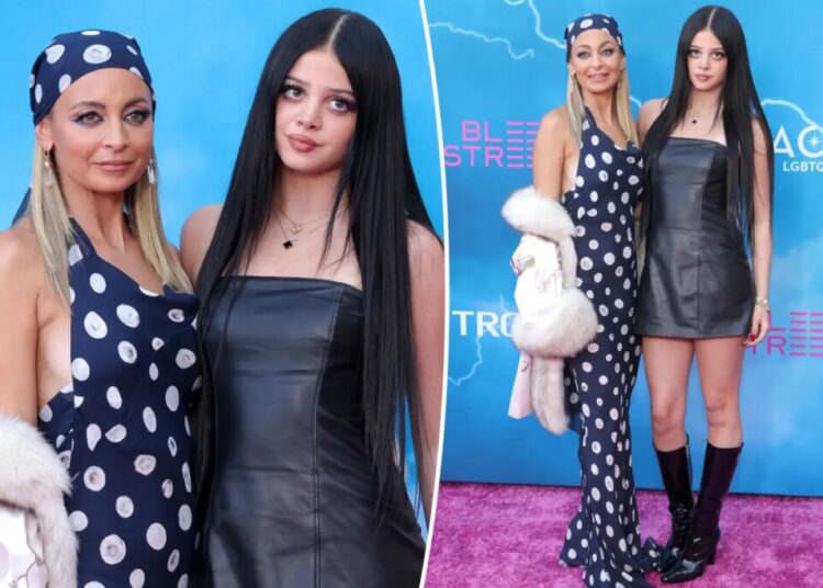Nicole Richie makes rare appearance with daughter Kate Madden, 18, at ‘Stop! That! Train!’ premiere