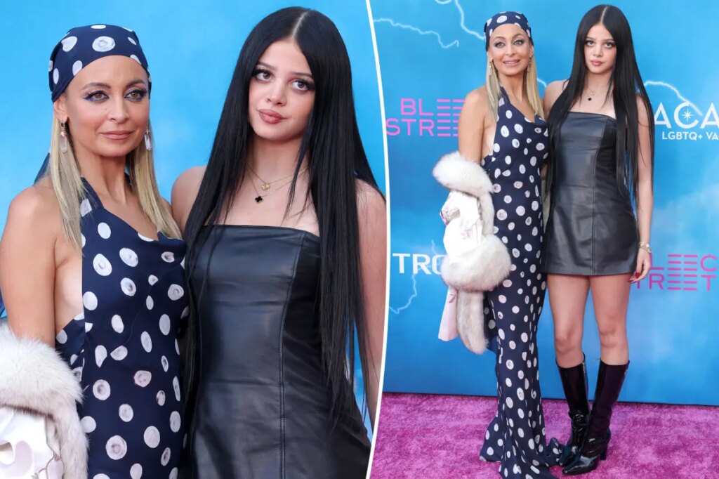 Nicole Richie makes rare appearance with daughter Kate Madden, 18, at ‘Stop! That! Train!’ premiere
