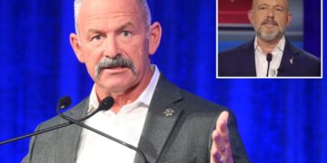 Civil war declared as Chad Bianco torches Republican gubernatorial rival Steve Hilton, despite lagging in the polls