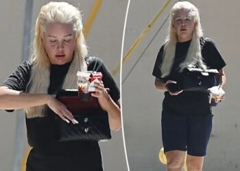Amanda Bynes debuts new blinged-out eyebrow look during solo outing in Los Angeles
