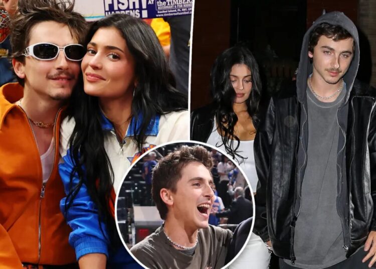 Kylie Jenner thirsts over boyfriend Timothée Chalamet in flirty comment on Page Six TikTok