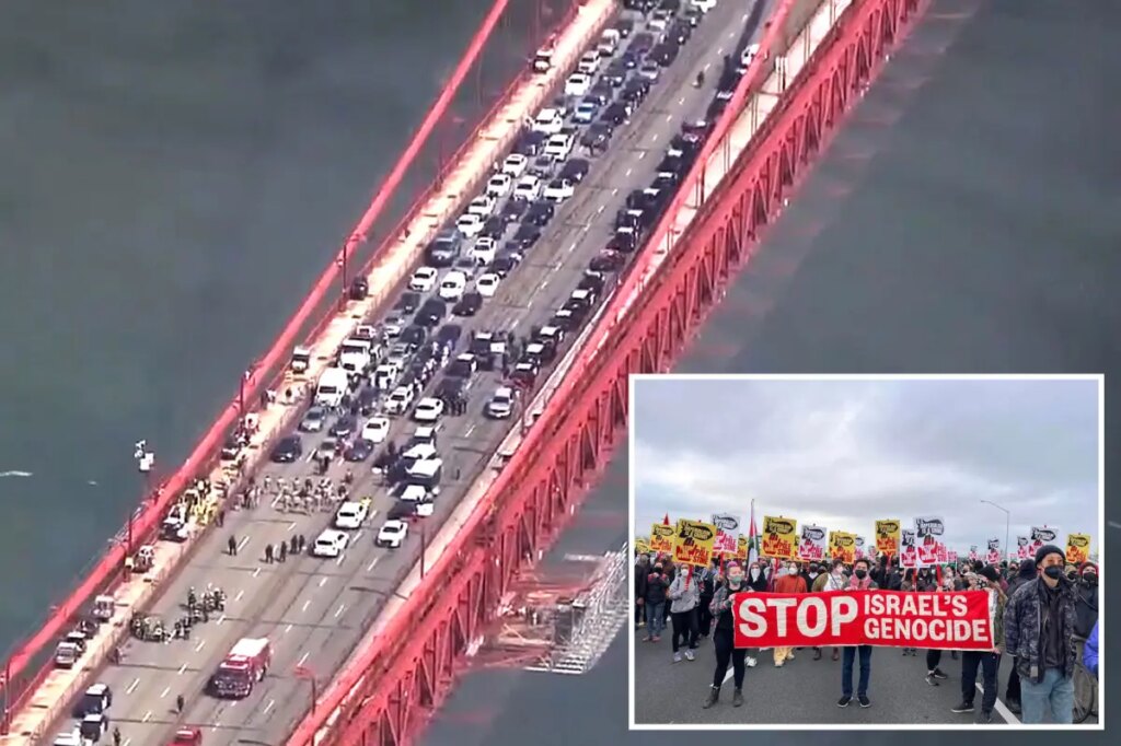 Protesters in Golden Gate Bridge shutdown face brutal punishment as trial begins