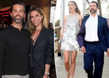Donald Trump Jr. marries Bettina Anderson in intimate ceremony in front of family on private island in the Bahamas