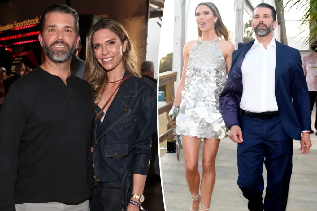 Donald Trump Jr. marries Bettina Anderson in intimate ceremony in front of family on private island in the Bahamas