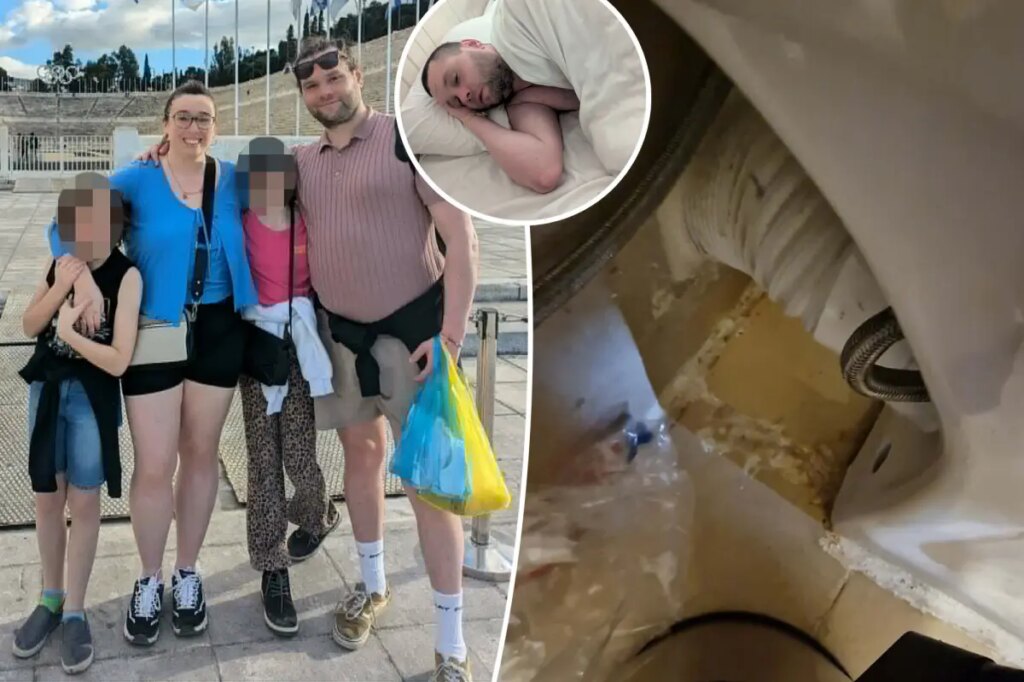 Vacation from hell: Family of 4 suffers through $4K trip plagued by ‘violent’ food poisoning, moldy hotel and feces-smeared bathroom