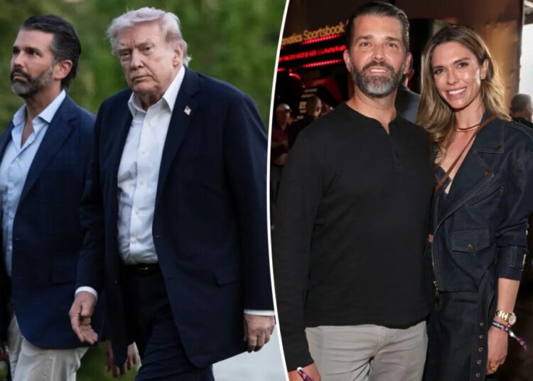 Donald Trump reveals why he’s skipping son Donald Trump Jr.’s wedding to Bettina Anderson