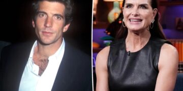 Brooke Shields divulges whether she and ‘crazy crush’ John F. Kennedy Jr. ever hooked up