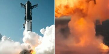 Successful SpaceX Starship 12 launch ends with spectacular fireball
