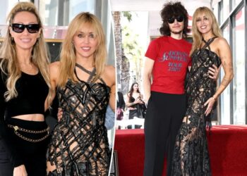 Miley Cyrus’ mom, Tish, hints singer secretly married fiancé Maxx Morando
