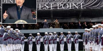 Pete Hegseth tears into DEI, ‘woke military’ in fiery West Point graduation speech