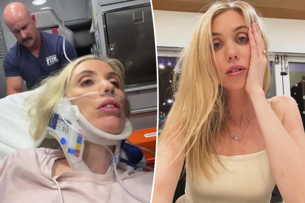 Comedian Laura Clery praises first responders after she was crushed by 600-lb fridge in terrifying accident: ‘Actual heroes’
