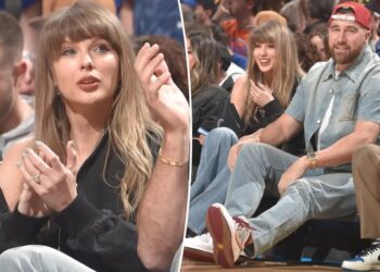 Taylor Swift and Travis Kelce spotted on date night at Knicks game