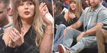 Taylor Swift and Travis Kelce spotted on date night at Knicks game