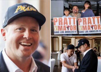 Spencer Pratt takes his fight for LA’s future straight to downtown