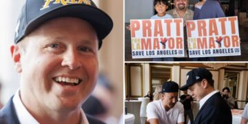 Spencer Pratt takes his fight for LA’s future straight to downtown