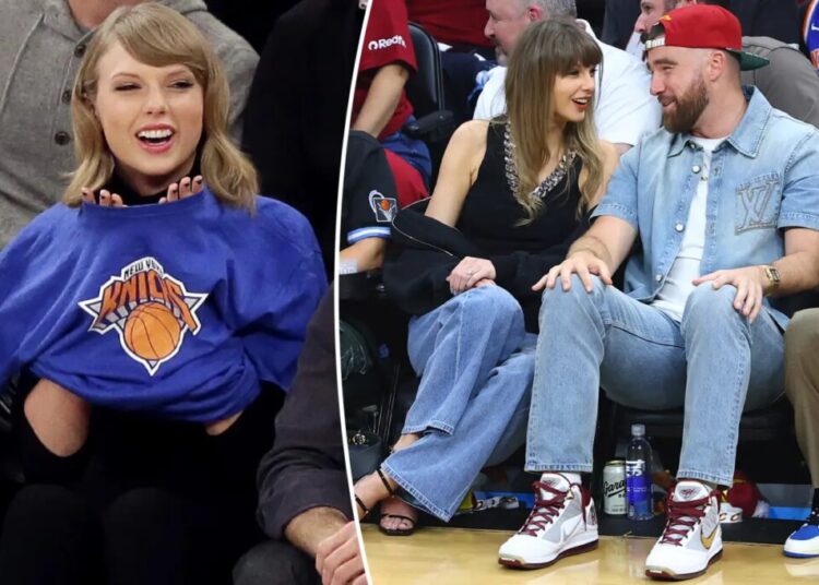 Taylor Swift’s Knicks fandom resurfaces after her courtside debut with diehard Cavs fan Travis Kelce