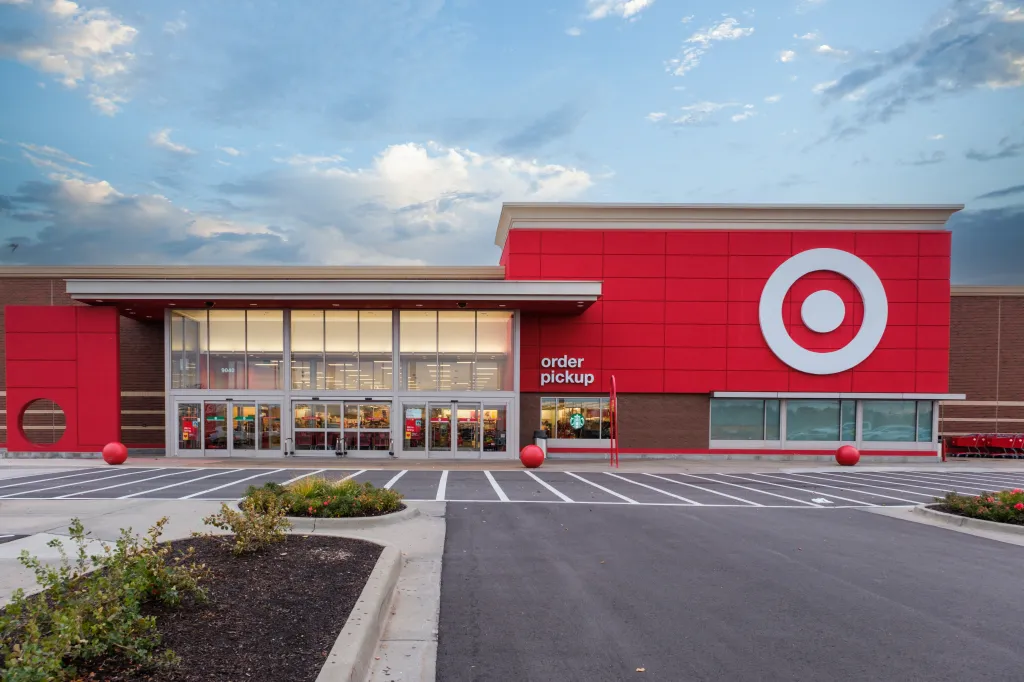 Exterior of a Target store with