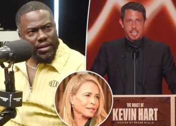 Kevin Hart defends Tony Hinchliffe’s roast jokes after Chelsea Handler blasts ‘racist’ comedian