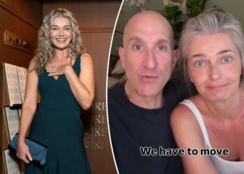 Paulina Porizkova reveals she’s getting evicted from NYC apartment days before her wedding