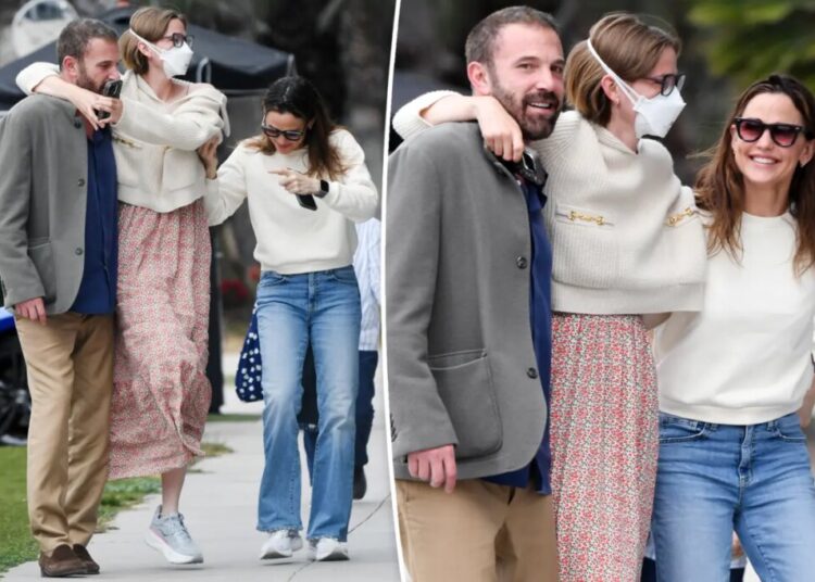 Ben Affleck and Jennifer Garner team up to take daughter Violet, 20, to urgent care