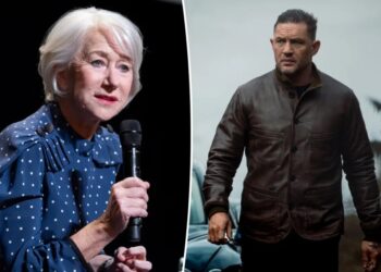 Helen Mirren breaks silence on Tom Hardy ‘MobLand’ drama amid their reported beef