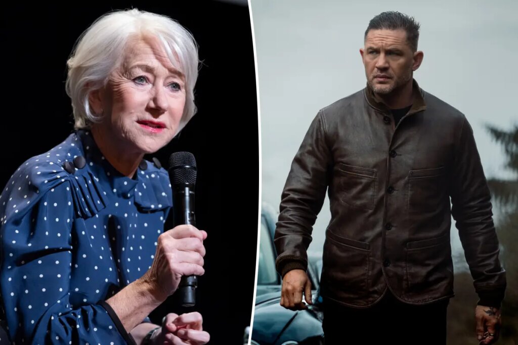 Helen Mirren breaks silence on Tom Hardy ‘MobLand’ drama amid their reported beef