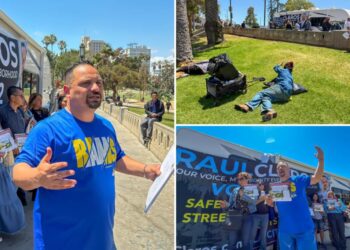 Council candidate living out of RV in crime-ridden MacArthur Park to expose city’s failures