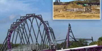 Six Flags’ new roller coaster will be among Top 5 tallest in the world