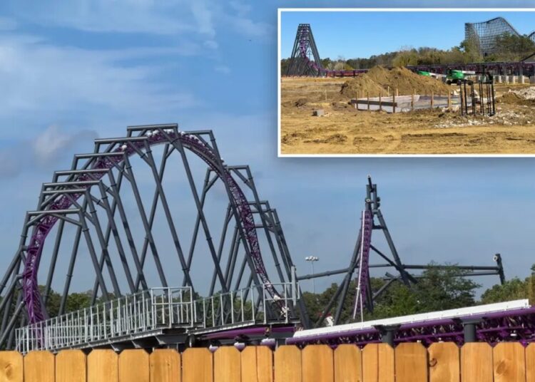 Six Flags’ new roller coaster will be among Top 5 tallest in the world