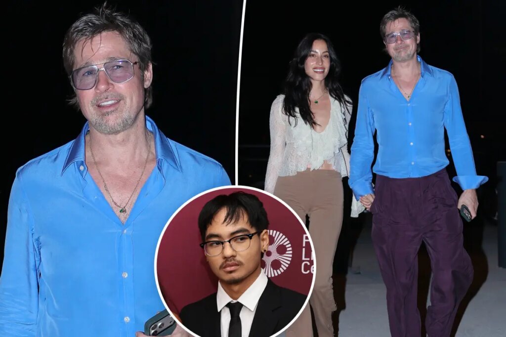 Brad Pitt all smiles on date night with Ines de Ramon after being snubbed by son Maddox