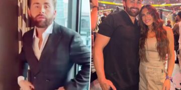 ‘Secret Lives of Mormon Wives’ star Jordan Ngatikaura spotted packing on the PDA with new woman after divorce filing