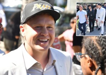 Spencer Pratt fires up voters at packed BBQ ahead of Loa Angeles mayor primary