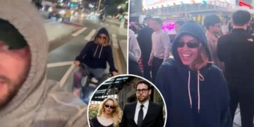 Scooter Braun takes girlfriend Sydney Sweeney to Times Square for first time ever in undercover date night