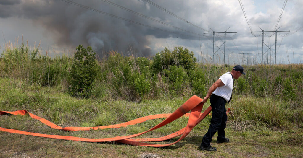 Wildfires Strike Florida, Georgia and America’s ‘Wood Basket’