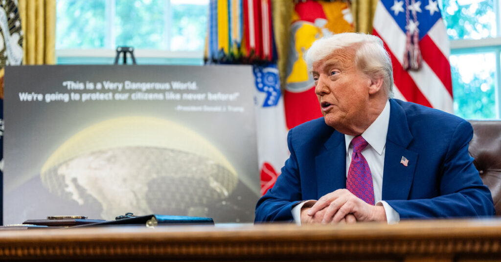 Trump’s ‘Golden Dome’ Missile Defense Plan Could Cost $1.2 Trillion