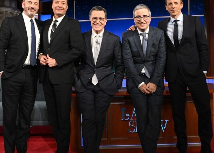 Stephen Colbert Hosts 4 of His ‘Best Television Friends’