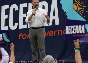 As Becerra Rises in Polls, He Draws Fire for Trying to Direct Interview