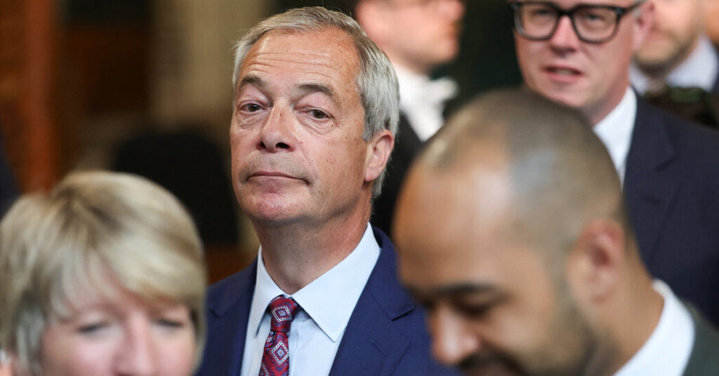 Nigel Farage, Leader of Reform U.K., Faces Investigation for £5 Million Gift