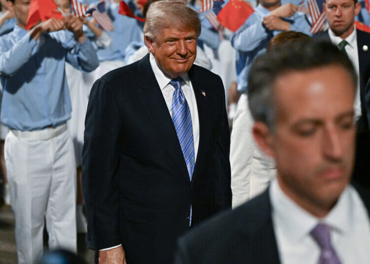 Trump Arrives in Beijing to Begin High-Stakes Summit With Xi
